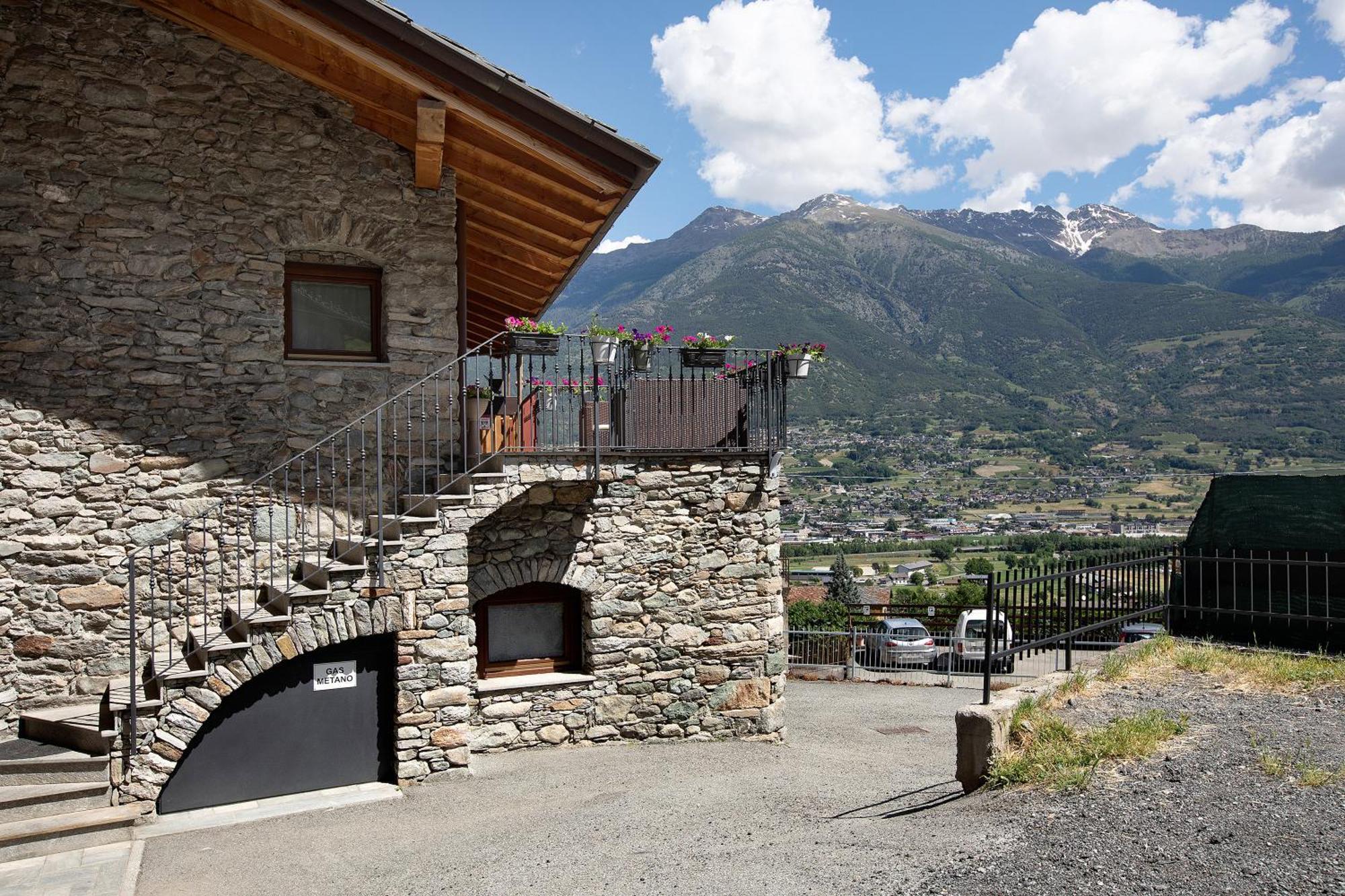 Maison Bebe Terre Blanche Aoste Extérieur photo